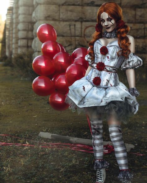 It Clown Costume, Pennywise Costume, It Clown, Pennywise The Dancing Clown, Epic Cosplay, Horror Novel, Clown Costume, The Clown, Stephen King