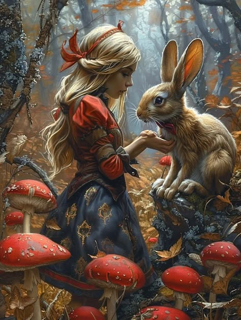 Wonderland (Alice's Adventures in Wonderland) Wonderland Crafts, Alice In Wonderland Crafts, Alice In Wonderland Art, Alice In Wonderland Artwork, Dark Alice In Wonderland, Alice In Wonderland Drawings, Alice In Wonderland Illustrations, Wonderland Artwork, Wonderland Aesthetic