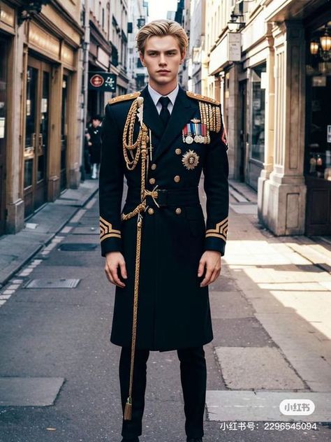 good product to buy Royal Men Outfit, Kings Attire, Royal Guard Outfit, Military Outfit Men, Military Suit, Military Dress Uniform, Royal Costume, Royalty Dress, Armor Dress