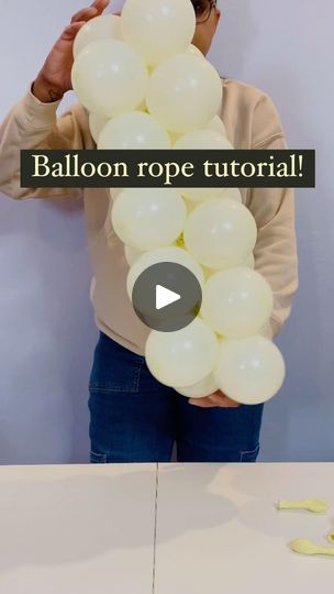 28K views · 2.3K reactions | Balloon rope tutorial! You’ll need 5 inch  and 260 balloons. You can use a hand pump or an electric inflator.  Be sure your balloons are all the same size. Keep adding 260s to make it the length you want. OR… you can just call me if you don’t want to be bothered! 😉

Sweet Space Events provides full service event decorations and party rentals for birthdays, weddings, baby showers, bridal showers and more! We provide event planning, event décor, florals, backdrops and balloons. We come to you! Contact us to schedule a free consultation.

🩷Let us make your next event a Sweet Reality!

🩷www.sweetspaceevents.com
🩷thesweetspace@sweetrealities.com
🩷954-330-1399

#eventplanner
#eventdecorator
#eventdecorations
#partydecorations
#birthday
#birthdayparty
#babyshower 260 Balloons, Rope Tutorial, Balloon Hacks, Party Balloons Diy, Balloon Creations, Balloon Crafts, Party Hacks, Event Decorations, Balloon Ideas