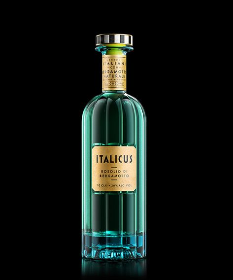 Italicus - Rosolio di Bergamotto Old Italian Recipes, Stranger And Stranger, Bottle Design Packaging, Alcohol Packaging, Cool Packaging, Gin Bottles, Alcohol Bottles, Graphic Design Packaging, Packaging Labels Design