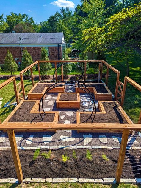 Custom Foodscaping — Portfolio Garden Schedule, Easy Gardening Hacks, Outdoor Design Ideas, Enclosed Garden, Raised Bed Garden Design, Backyard Garden Layout, Diy Raised Garden, Gardening Hacks, Veg Garden