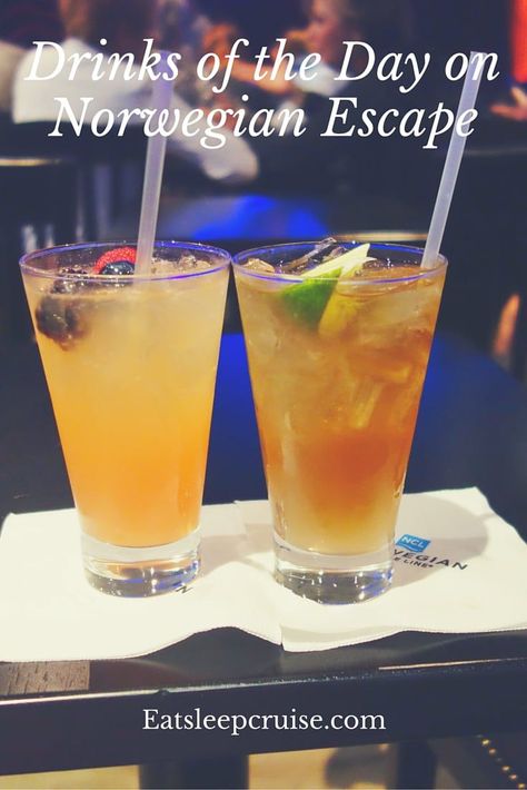 Ncl Escape, Norwegian Cruise Escape, Cruise Drinks, Drink Of The Day, Planning Vacation, Norwegian Sky, Bermuda Cruise, Jungle River, Norwegian Breakaway