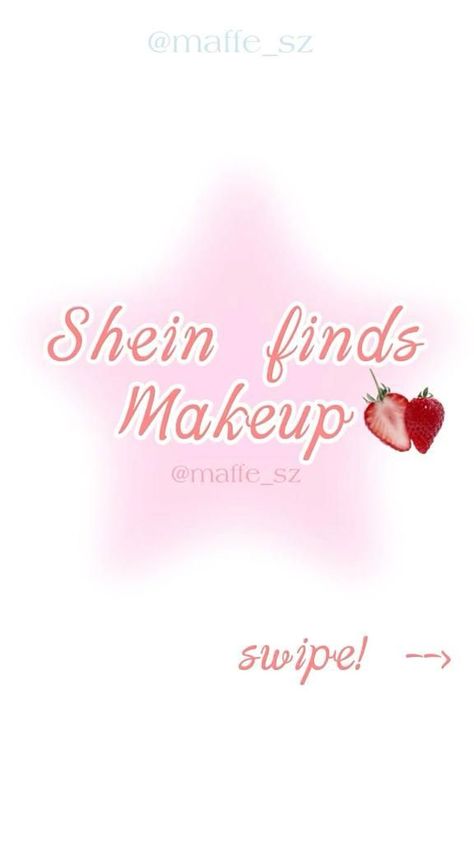 shein finds makeup ✨ Shein Skin Care Products, Shein Finds Accessories, What To Order From Shein, Good Shein Finds, Shein Makeup Products, Cute Things From Shein, Shein Skin Care, Shein Finds Aesthetic, Aesthetic Shein Finds