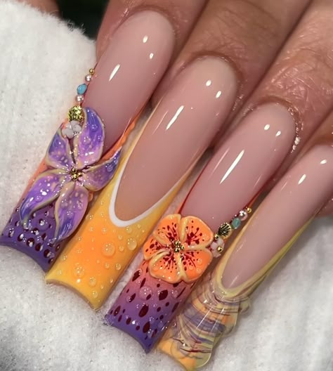 Xl Nails, Nail Aesthetic, Acrylic Nail Set, Girly Acrylic, Girly Acrylic Nails, Classy Acrylic Nails, Cute Acrylic Nail Designs, Baddie Nails, Long Acrylic Nails Coffin