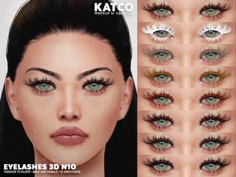 Sims 4 Alpha Cc Eyelashes, Ts4 Makeup, Hollywood Lashes, Sims 4 Afro Hair, Sims Makeup, Cc Shopping, Sims 4 Piercings, Sims 4 Cc Eyes, Sims 4 Traits