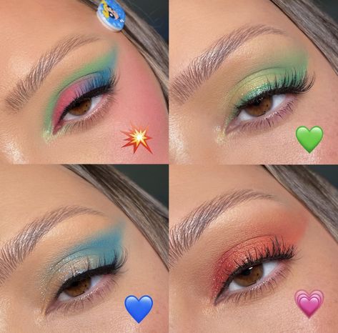 Powerpuff Girls Makeup, Powerpuff Girls Halloween Costume, Powerpuff Bubbles, Girl Eye Makeup, Power Puff Girls Bubbles, Rhinestone Makeup, The Powerpuff Girls, The Powerpuff, Colourpop Cosmetics