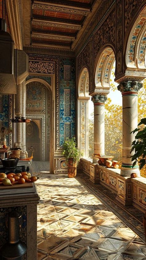 Middle Eastern Architecture, Middle Eastern Decor, Indian Home Design, Castles Interior, Indian Architecture, Indian Home, Dream House Interior, Ancient Architecture, Design Your Dream House