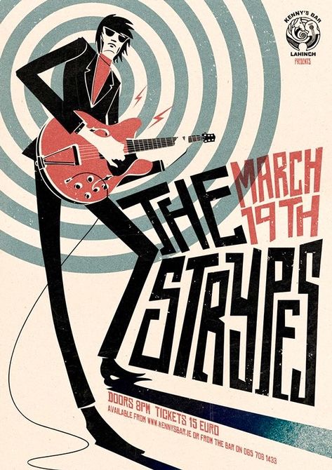 Graphic Poster Art Music, Band Poster Illustration, Indie Band Posters Graphic Design, Jazz Poster Design, Guitarist Illustration, Marketing Poster Design, Rock Graphic Design, Theatre Poster Design, Musician Poster