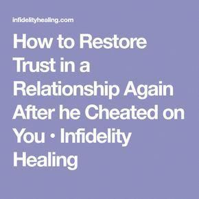 Restoring trust in a relationship shattered by infidelity, is it even possible? How can you trust again, especially when you've been hurt so badly? Rekindle Marriage, After Infidelity, Surviving Infidelity, Trust In A Relationship, Rekindle Love, He Cheated, Ex Factor, People Make Mistakes, Commit Adultery