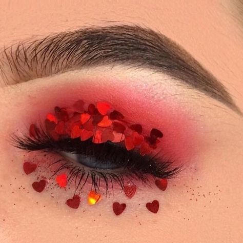 Valentine's Makeup, Maquillage Goth, Make Up Diy, Drag Make-up, Day Makeup Looks, Valentines Day Makeup, Valentines Makeup, Fairy Makeup, Makeup Hacks