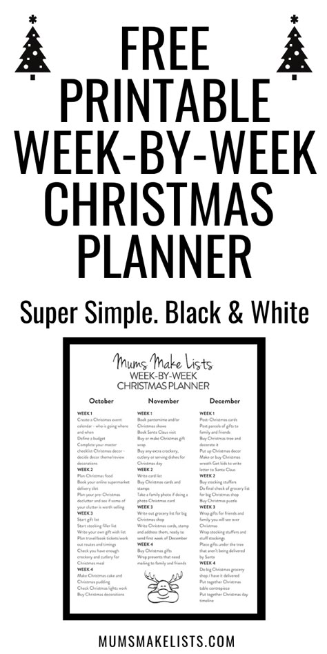 Christmas Planning List, Christmas Planner Free, Christmas Planning Checklist, Christmas Binder, Christmas Planner Printables, Planner Free Printable, Printable Christmas Planner, Christmas Notebook, Christmas Checklist