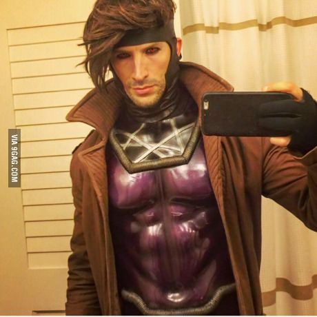 Just the best Gambit cosplay I've ever seen! Rogue And Gambit Cosplay, Gambit Cosplay, Gambit X Men, Gambit Marvel, Real Superheroes, Cosplay Costumes For Men, Remy Lebeau, Spooky October, Rogue Gambit