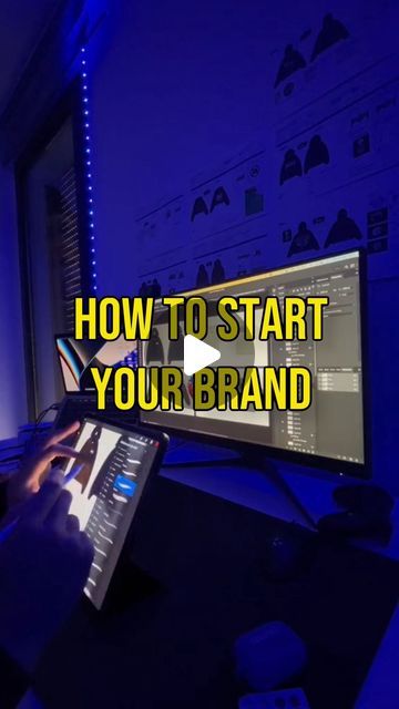 start my ads™ on Instagram: "How to start a clothing brand: 1. Come up with a brand name and logo 2. Create your first design 3. Find a manufacturer on Alibaba.com 4. Create samples $80 and do a photoshoot $150 5. If you’re low on funds, Do pre-orders and use that money for bulk orders.   Video via TT: @blayvision   #clothingbrand #clothingbrands #clothingbrandtips #ecommerce" How To Make Your Own Clothing Brand, Clothing Brand Name Ideas With Logo, How To Start Clothing Brand, How To Start A Clothing Brand, Starting A Clothing Brand, Clothing Brand Name Ideas, Clothing Brand Logo, Clothing Brand Ideas, Brand Names And Logos