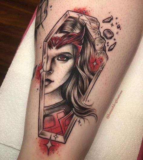 Scarlet Witch piece by @hannahleightattoos . . . . . #tattoo #tattooed #inkedmag #tattoos #tattooist #manchester #instaart #tradworkers… Scarlet Witch Tattoo, Marvel Tattoo Sleeve, Avengers Tattoo, The Scarlet Witch, Full Tattoo, Marvel Tattoos, Witch Tattoo, Greek Tattoos, Stylist Tattoos