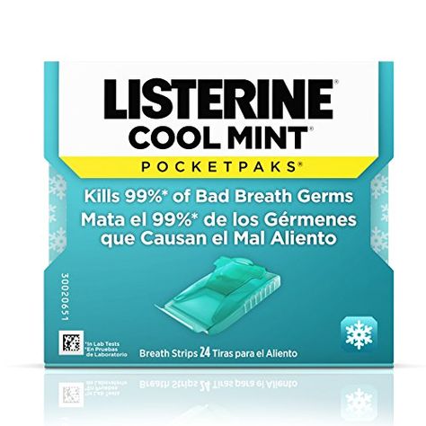 Listerine Pocketpaks, Dermalogica Skin Care, Listerine Cool Mint, Carry On Essentials, Polysorbate 80, Mouthwash, Xanthan Gum, Propylene Glycol, Oral Care