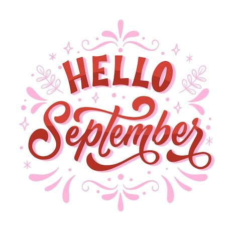 Free vector hand drawn hello september l... | Free Vector #Freepik #freevector #september #hello-september #illustrations #hi September Lettering, Cd Wall Art, Paparazzi Jewelry Images, Humble Design, Cd Wall, Fervent Prayer, First Day Of Autumn, Month Of September, Hello September