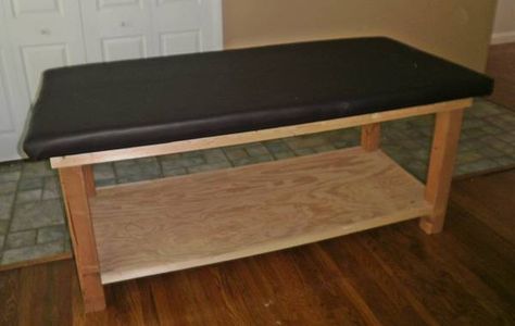 Workout/Therapy table build. Diy Massage Table, Diy Massage, Table Build, Build A Table, Diy Home Gym, Physical Therapy Exercises, Healthy Plan, Zen Space, Health And Fitness Articles