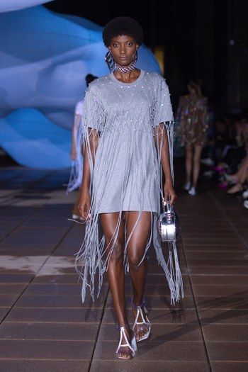 String Dress, Macrame Dress, Fringe Fashion, Fashion Week 2018, All Jeans, A Beautiful Life, Short Sleeve Mini Dress, Fashion 2024, Fashion Show Collection