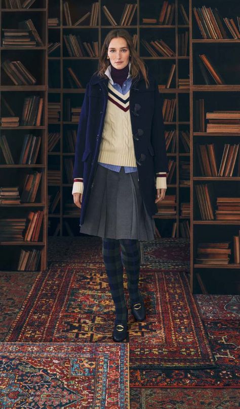 2023 Lookbook, Librarian Style, Navy Pencil Skirt, Ivy Style, Skirt Suits, Winter 2023, Fall 2023, New Wardrobe, College Outfits