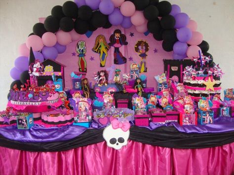 Monster High Decorations, Birthday Themes For Adults, Monster High Birthday Party, Spa Birthday Parties, Monster High Party, Spa Birthday, Favors Ideas, Birthday Party Decor, Birthday Themes