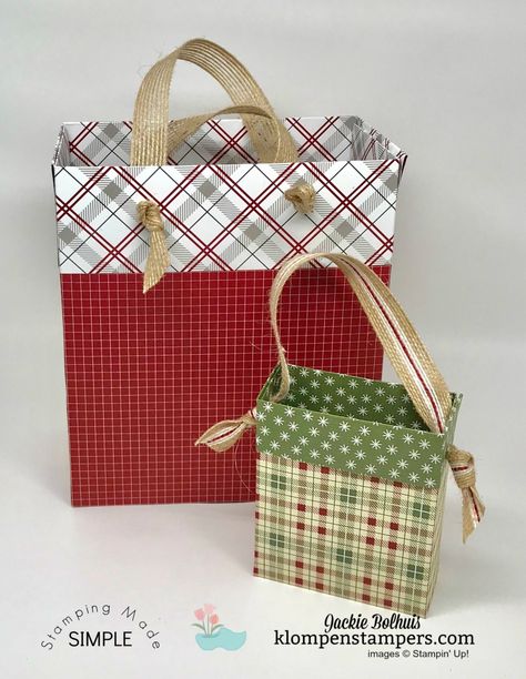 Make A Gift Bag, Homemade Gift Bags, Klompen Stampers, How To Make A Gift Bag, Handmade Paper Gifts, Craft Boxes, Paper Purse, Gift Bags Diy, Creative Diy Gifts