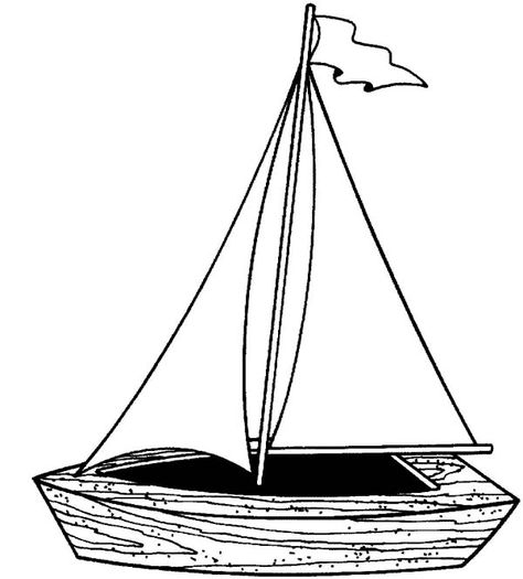 Little Sailing Fishing Boat Coloring Pages : Kids Play Color Boat Drawing, Colouring Sheets, Summer Coloring Pages, Fishing Pictures, Wood Burning Patterns, Fishing Boat, Free Printable Coloring, Kids Play, Free Printable Coloring Pages