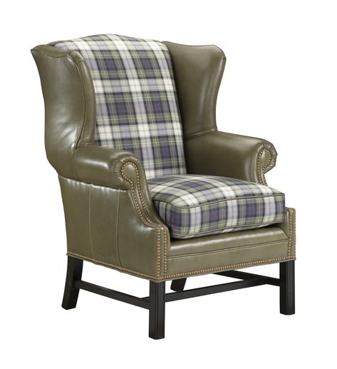 Studio Wing Chair 1810 Tartan Chair, Leather Wing Chair, Creative Pics, Chair And A Half, Swivel Glider, Suit Coat, Wing Chair, The Director, Reclining Sectional