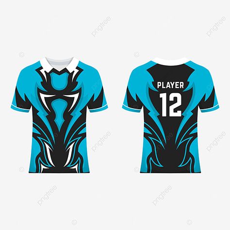 Blue Jersey Design Volleyball, Blue And White Jersey Design, Gaming Jersey Design, Esport Jersey Design, Volleyball Jersey Design, Blue Football Jersey, Volleyball Jerseys, Volleyball Tshirts, Blue Football