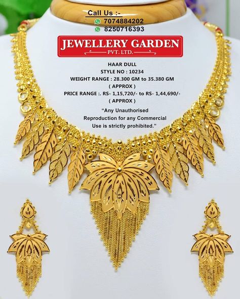 Instagram post by Jewellery Garden Pvt.Ltd • Jul 31, 2019 at 4:44am UTC Jewellery Garden Necklace, Gold Rings Jewelry Design, Jewellery Garden Pvt Ltd, Dubai Gold Jewelry, Unique Gold Jewelry Designs, Bridal Jewelry Necklace, Gold Bridal Necklace, Ring Jewellery Design, Gold Jewelry Outfits