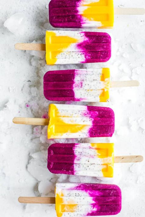 Coconut Milk Popsicle Recipes, Vegan Popsicle Recipes, Artisan Popsicles, Juice Cart, Blueberry Yogurt Popsicles, Popcicles Recipes, Coconut Milk Popsicles, Coconut Water Popsicles, Popsicle Stand