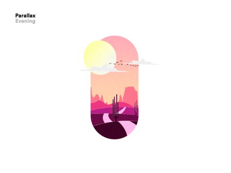 A Parallax Evening by Lahesh Kavinda Vector Animation, Weekly Inspiration, Ui Animation, Animation Sketches, Motion Graphics Inspiration, 3d Video, Motion Graphics Design, Motion Design Animation, Gif Animation