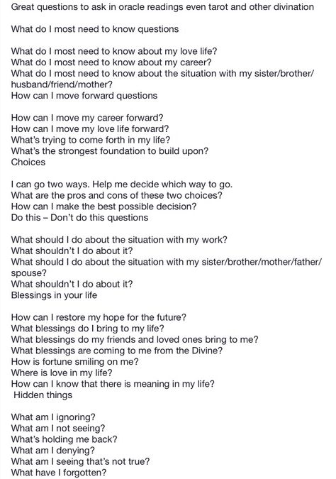 Oracle Questions, Psychic Questions To Ask, Oracle Questions To Ask, Questions To Ask Psychic, Tarot Questions To Ask Daily, Questions For Tarot Reading, Tarot Questions To Ask, Questions To Ask Tarot Cards, Tarot Reading Questions