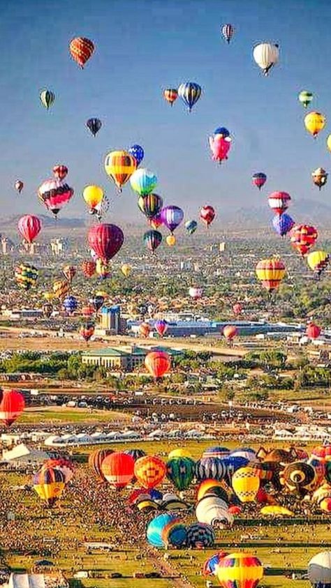 Albuquerque Balloon Festival, Hot Air Balloons Photography, Ocean Waves Photography, Air Balloon Festival, Hot Air Balloon Festival, Balloon Festival, Waves Photography, Vintage Neon Signs, New Mexico Usa