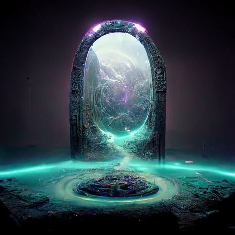 Ancient Portal, Vegas Ideas, Magic Portal, Inner Sanctum, Fantasy Life, Alphabet Fonts, Abstract Landscapes, Black Anime Characters, Beautiful Backgrounds