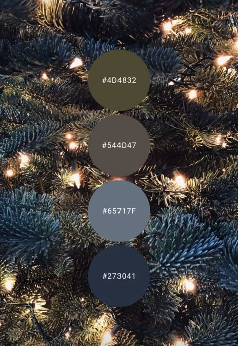 Dark Christmas Color Palette, Blue Spruce Color Palette, Dark Green And Light Blue Color Palette, Blue Christmas Color Palette, Blue Green Silver Color Palette, Moonlit Winter Color Palette, Christmas Colour Schemes, Drawing Desk, Christmas Color Palette