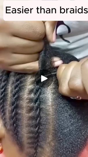 375K views · 3.3K reactions | Easier than braids  #trendinghairstyles #trendingreels #hairtutorial #hairstyles #followers #trendingvideo I don't have copy right to this music | Hair Tutorials  | Scary Potter · Garcon Hairstyle Braided Hairstyles, Twist Braid Tutorial, Cornrow Twist, Hairstyle Braided, Twist Hairstyle, Flat Twist Hairstyles, Braided Prom Hair, Easy Hairstyles For Medium Hair, Diy Braids