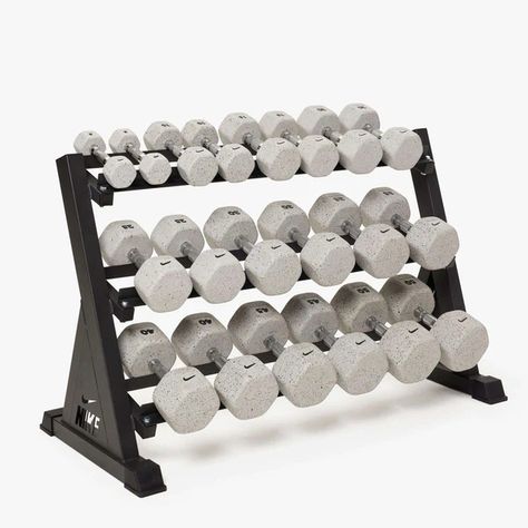 Nike Dumbbells & Dumbbell Sets – Nike Strength Dumbell Rack, Dumbbell Set With Rack, Dumbbell Storage, Dream Gym, Home Gym Setup, Squat Stands, Gym Setup, Dumbbell Rack, Power Bars