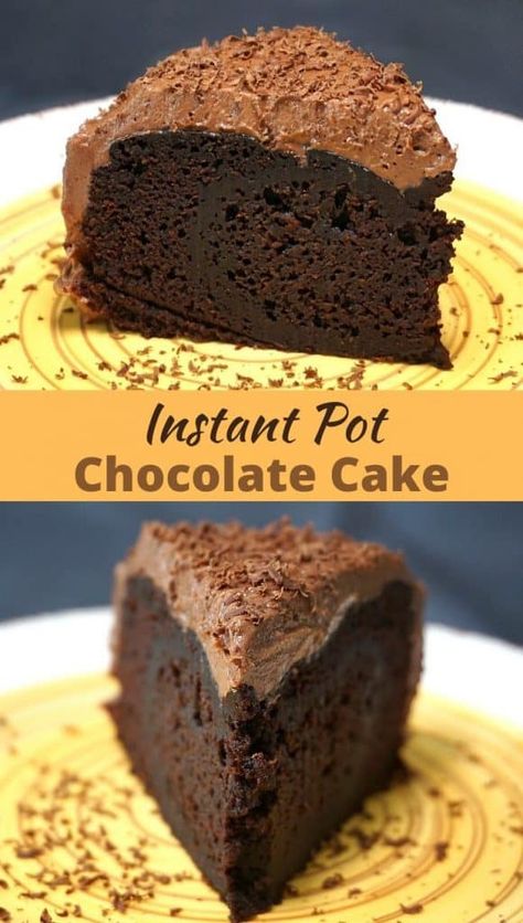 Instant Pot Cake Recipe, One Bowl Chocolate Cake, Best Pressure Cooker Recipes, Pot Cake, Pot Cakes, Best Instant Pot Recipe, Chocolate Cream Cheese, Easy Instant Pot Recipes, Instant Pot Dinner Recipes