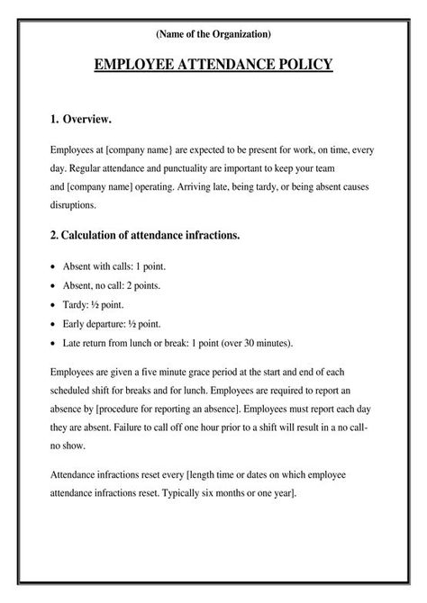 Employee Forms Templates, Salon Policies And Procedures, Attendance Policy At Work, Salon Employee Handbook, Salon Rules For Employees, Hr Policies And Procedures, Employee Expectations, Cafe Management, Salon Policy