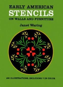 Buy a cheap copy of Early American Stencils on Walls and... book by Janet Waring. In the first quarter of the 19th century, stenciling was an important decorative art in America, most notably in New England. This book offers thorough coverage of... Free Shipping on all orders over $15. Wallpaper Stencil, Dover Publications, Prim Decor, Colonial Decor, America Art, American Folk Art, Stenciling, Print Book, Decorative Art