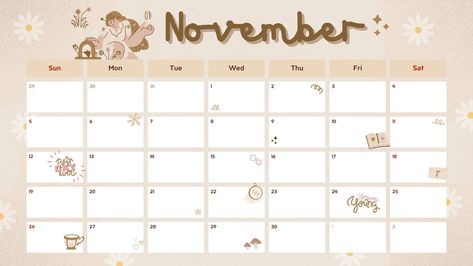 November Calendar 2023, Cute Schedule, Cottagecore Calendar, Calender 2024 Designs November, Calender November 2024 Printable, 2023 Monthly Calendar, November Calander Printable 2022, Cute Calendar November 2022, November 2022 Calendar Wallpaper