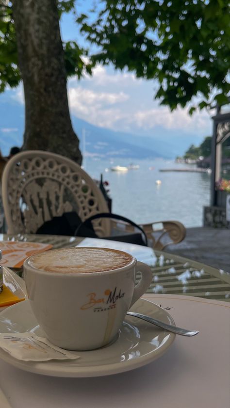 lake como, italy , holiday , morning coffee , nature Lake Coffee Shop, Morning In Italy, Coffee Nature, Italy Holiday, Book Shops, Italy Coffee, Holiday Morning, Lake Como Italy, Como Italy