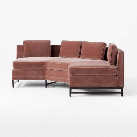 CB2 x Paul McCobb Metric Quarter Octagon Corner Sofa Model 8017 - Dwell Collective Living, Sofa Models, Build Your Own Sectional, Paul Mccobb, Cleaning Upholstery, Prefab Homes, New Living Room, Modern Homes, Beach Home