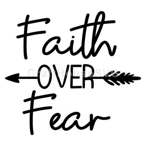 Faith Over Fear Svg, Jesus Smiling, Growing Sprouts, Free Svg Files For Cricut, Christian Shirts Designs, Making Stickers, Faith Encouragement, Free Silhouette, Everyday Quotes