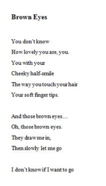 Brown Eyes Myths About Brown Eyes, His Eyes Poetry, Brown Eyes Poetry, Poetry About Eyes, Brown Eyes Tumblr, Brown Eye Quotes, Poetry On Eyes, Eyes Poetry, Eyes Quotes