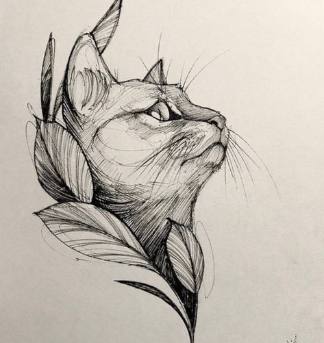 Tato Maori, Cat Tattoo Ideas, Tier Tattoo, Cat Obsession, Cat Tattoos, Cat Tattoo Designs, Abstract Tattoo, Tattoo Design Drawings, Blackwork Tattoo