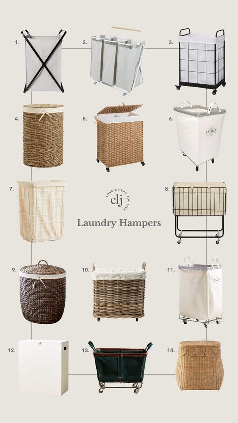 Cute Laundry Basket, Laundry Basket Bedroom, Laundry Room Hamper, Dirty Laundry Storage, Bathroom Laundry Baskets, Ikea Laundry, Laundry Room Baskets, Laundry System, Laundry Sorting