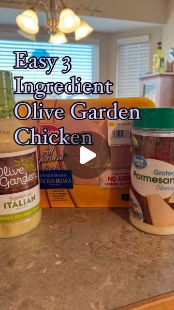 Sarah Madden on Instagram: "Why did the chicken cross the road? To get to Olive Garden of course! This super easy recipe can be eaten all by itself or add to the garlic butter pasta recipe from last week. Love at first bite!!

4 boneless chicken breasts thawed
1/4 cup grated Parmesan Cheese
17 oz Olive Garden Italian Dressing

Mix dressing and cheese in a medium mixing bowl. Place chicken in a crock pot and pour dressing mixture over chicken. Make sure all chicken is covered. Cook on low for 8 hours.

Follow me @simply.madden for amazing mocktails, easy recipes, and life adventures.

#easydinner #easymeals #kidsdinner #dinnerideas #dinnertime #easyrecipeideas #kidfriendlyfood #recipe #recipes #recipeoftheday #foodie #foodstagram
#chinesechicken #chinesefood #trendingreels #cooking #cookwit Recipes Using Olive Garden Italian Dressing, Olive Garden Chicken Pasta Oven, Chicken With Olive Garden Dressing, Olive Garden Dressing Chicken, Olive Garden Italian Dressing Chicken, Stove Top Chicken Breast, Olive Garden Dressing, Olive Garden Italian Dressing, Italian Dressing Chicken