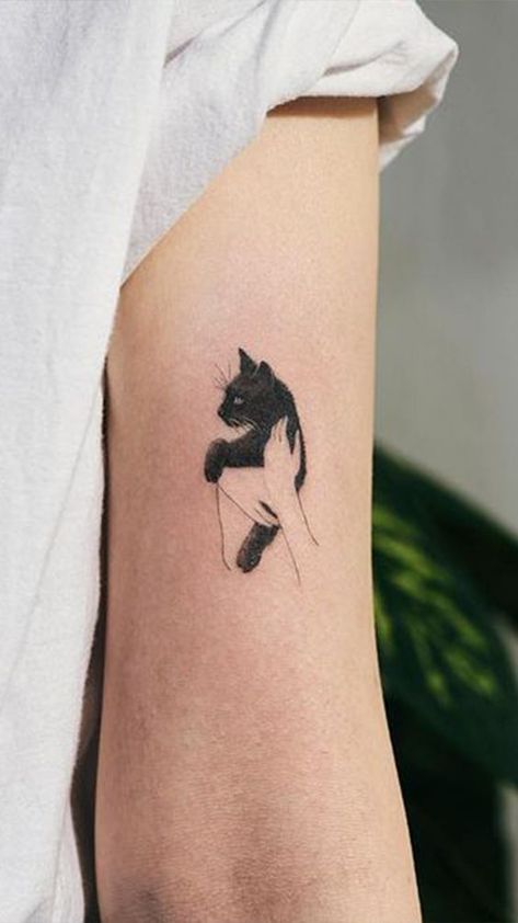 A witch-inspired tattoo has it all: beauty, mystery, and a message of empowerment. #witch #attoos Black Cat Tattoos, Witch Tattoo, Inspiration Tattoos, Cat Tattoo Designs, Tattoo Life, Aesthetic Tattoo, Dream Tattoos, Tattoo Designs For Women, Little Tattoos